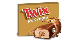 ❄️Isbar m. kiks og chokoladeovertræk, Twix