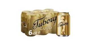 Guld Tuborg 6 pack