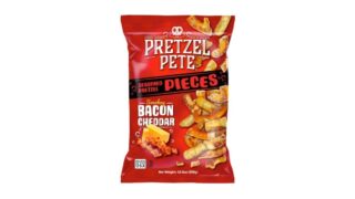 Kringlesnacks m. bacon & cheddar, Pretzel Pete