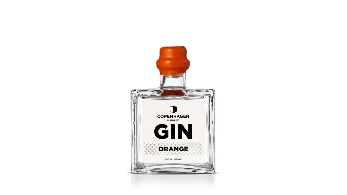 Gin Orange 41% øko. Copenhagen Distillery