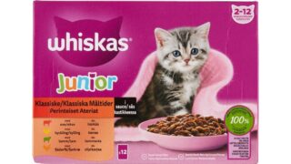 Vådfoder t. juniorkat, Whiskas