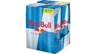 Energidrik sukkerfri 4-pak, Red Bull