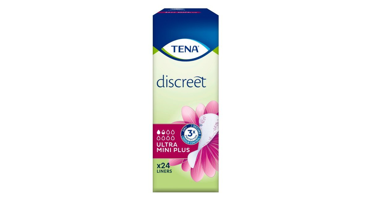 Trusseindlæg Discreet Ultra Mini Plus, Tena