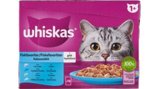 Fiskemenu i gelé t. voksne katte, Whiskas