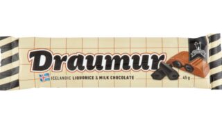Chokoladebar m. lakrids, Draumur