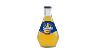 Orangina i glasflaske