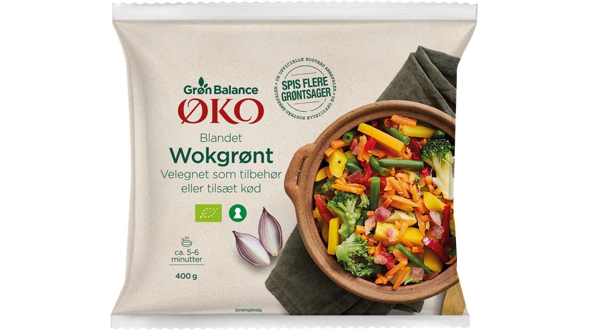 ❄️Wokblanding øko. Grøn balance