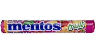 Tyggepastiller m. frugtsmag, Mentos