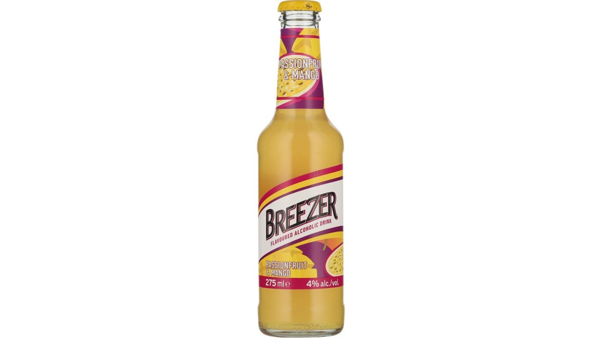 Bacardi Breezer m. passionsfrugt & mango 4,0%