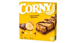 Müslibarer m.- choko og banan 6-pak, Corny