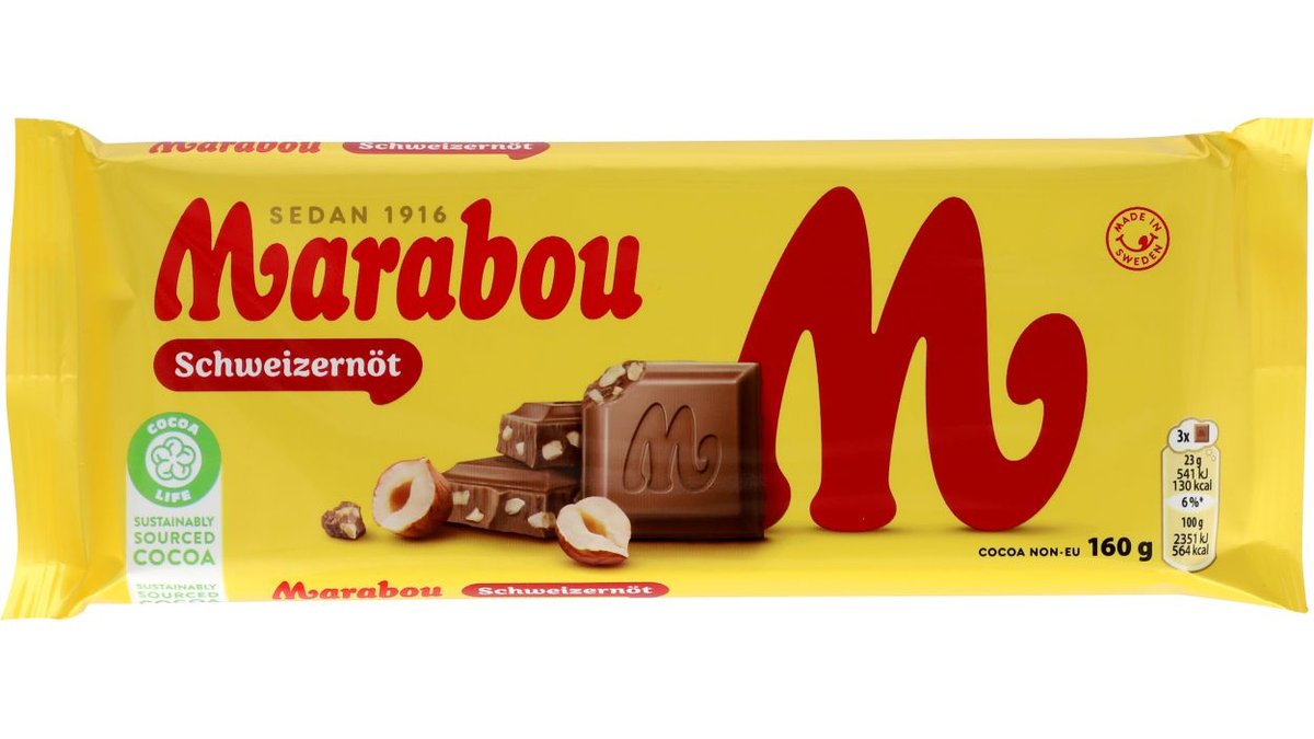 Schweizernød, Marabou