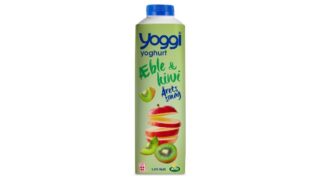 Yoghurt m. æble & kiwi 1,4%, Yoggi