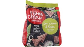 Rugchips m. sour cream & onion, Finn Crisp