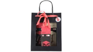 Gourmet gavepose m. chokolade i pink øko. Økoladen