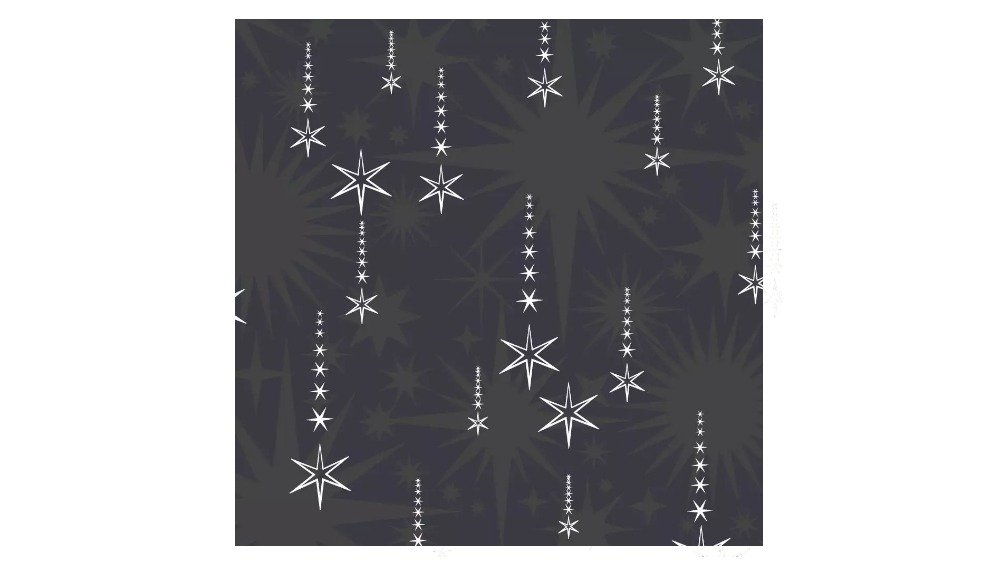 Servietter m. sprinkle rain i sort