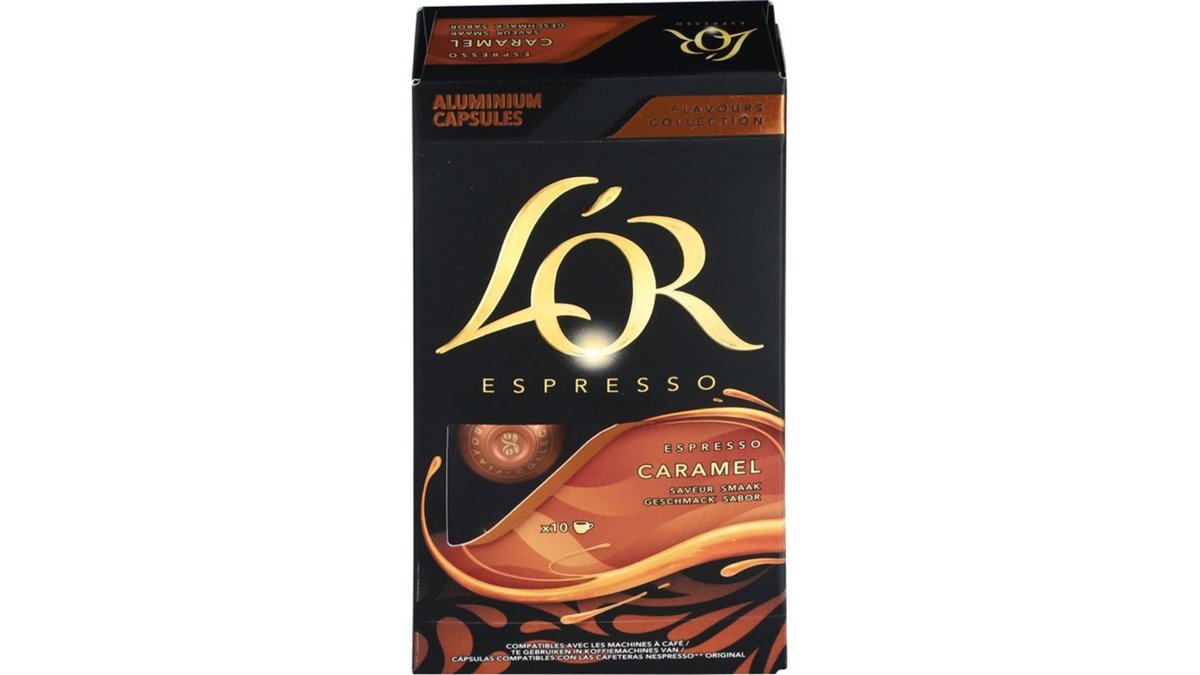 Kaffekapsler m. karamel