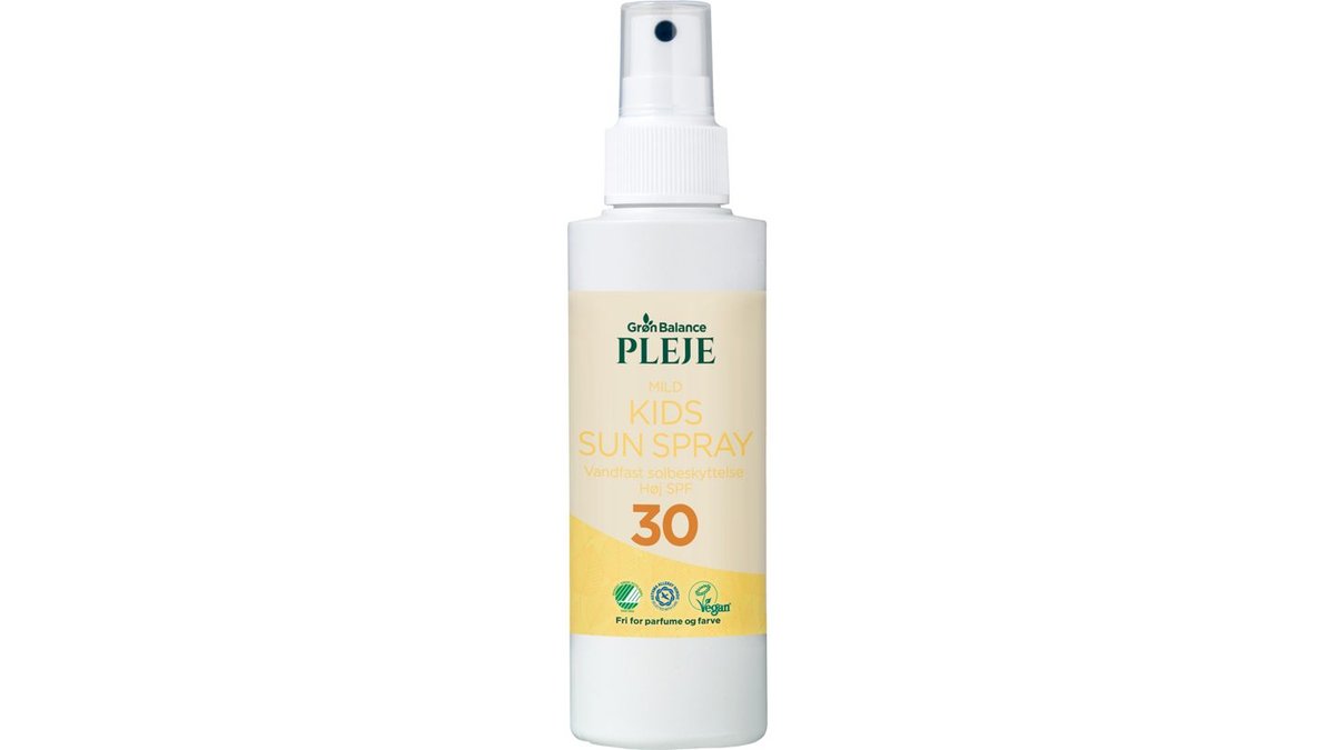 Solspray t. børn SPF 30, Grøn Balance