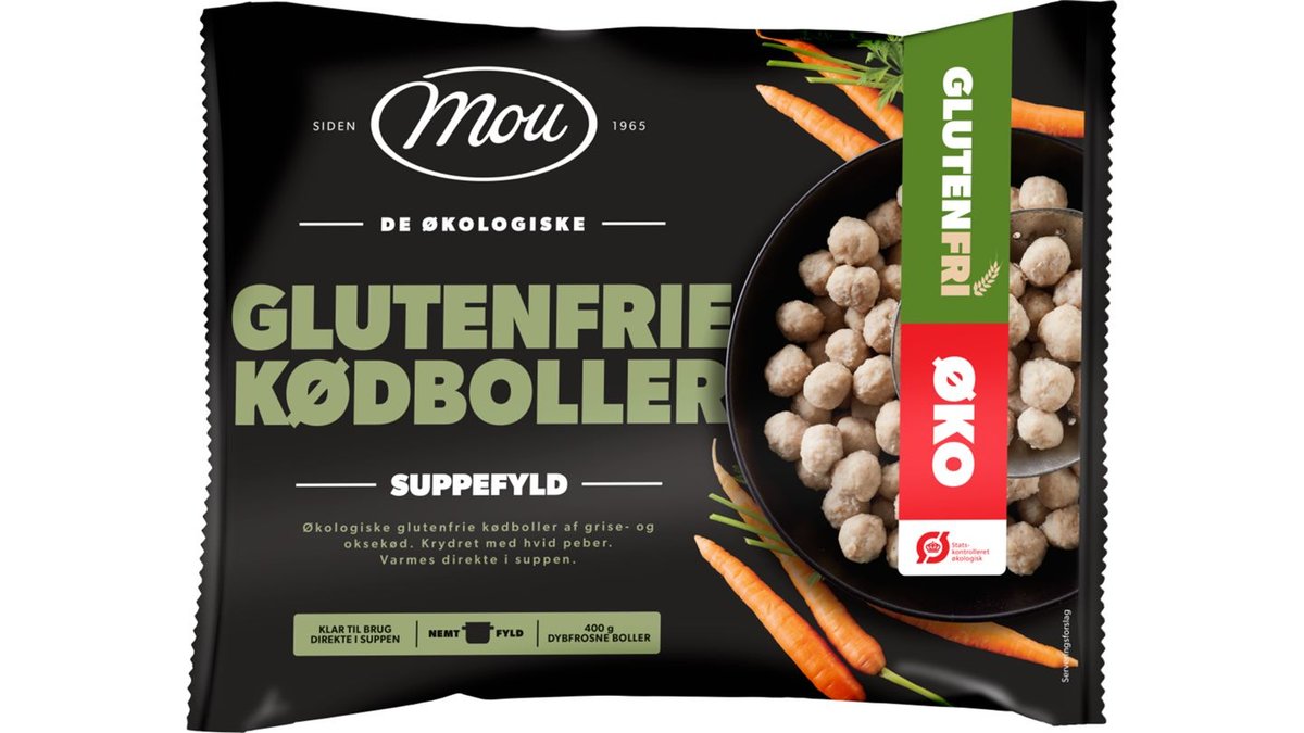 ❄️Kødboller glutenfri øko. Mou