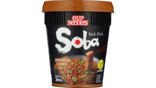 Instant kopnudler m. Japanese Curry, Nissin Soba