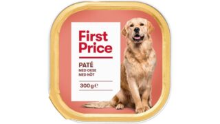 Paté t. hund m. oksekød, First Price