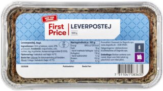 Leverpostej, First Price