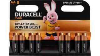Batterier AA 8 stk. Duracell Plus Boost