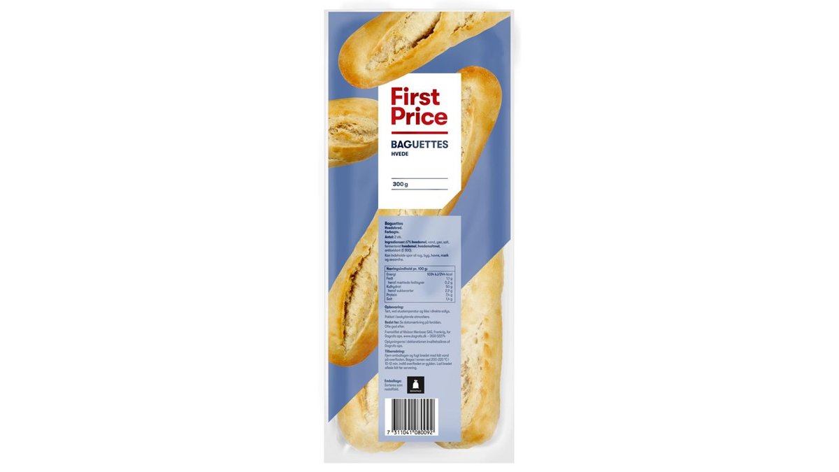 Baguettes, First Price
