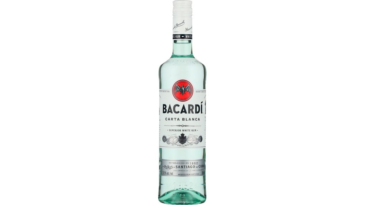 Bacardi Hvid Rom 37,5%