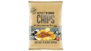 Chips m. havsalt og peber, Kettle Cooked