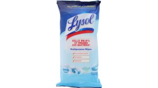 Rengøringsservietter, Lysol