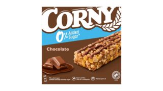Müslibarer m. chokolade sukkerfri 6-pak, Corny