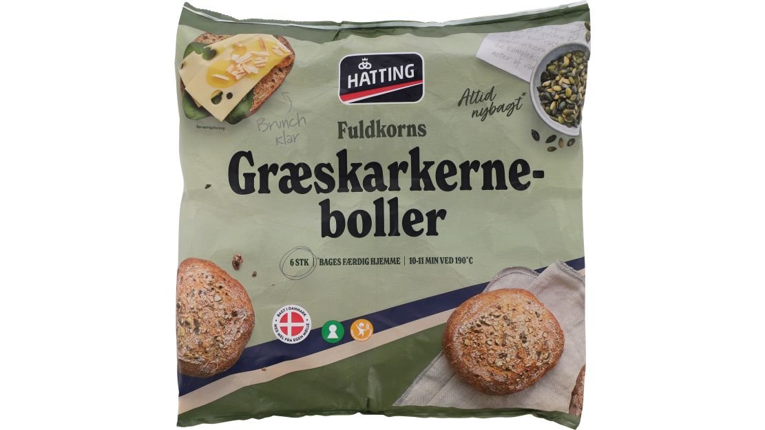 ❄️Græskarboller m. fuldkorn, Hatting