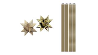 Stjernestrimler i guld