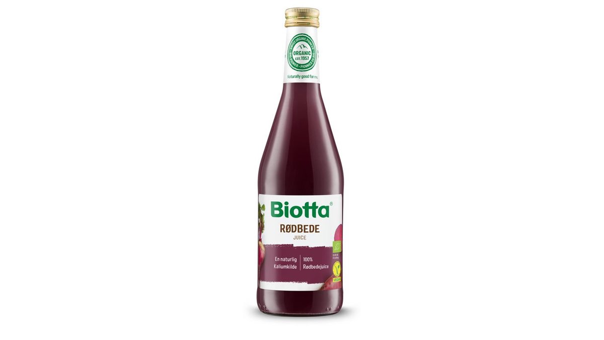 Rødbedejuice øko. Biotta