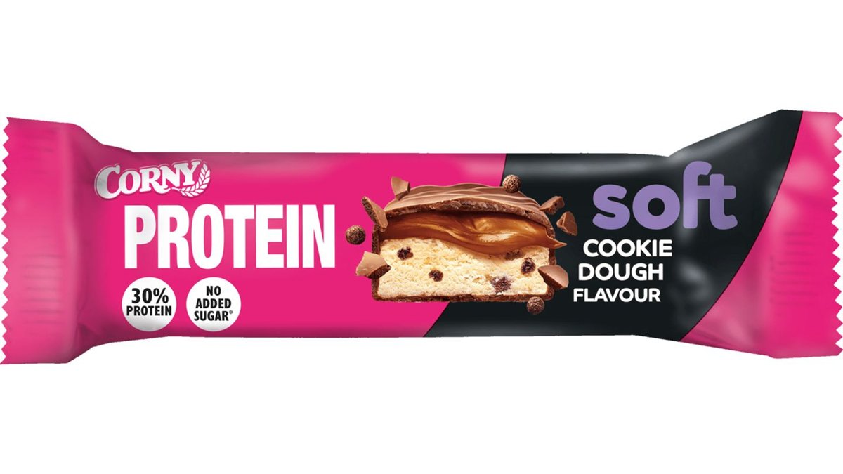 Proteinbar m. Cookie dough smag, Corny Protein