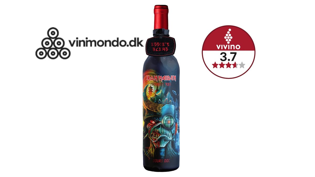 Darkest Red "Eddie's Blend" 13.5%, Iron Maiden