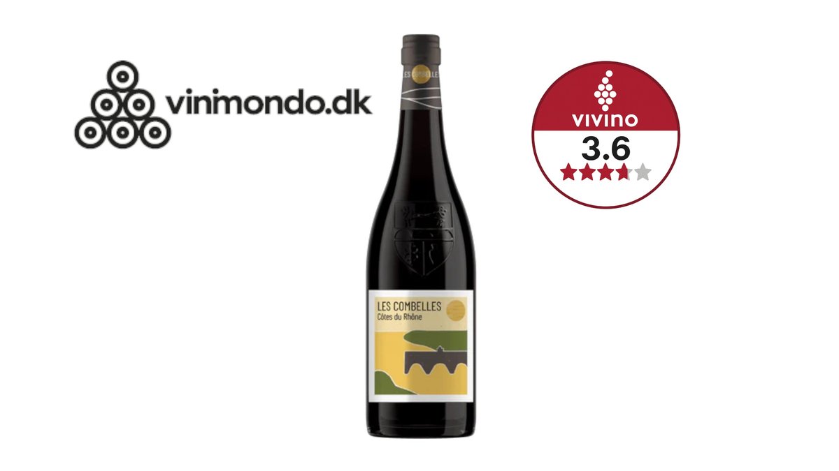 Côtes du Rhône AOP Rouge 13,5%, Les Combelles