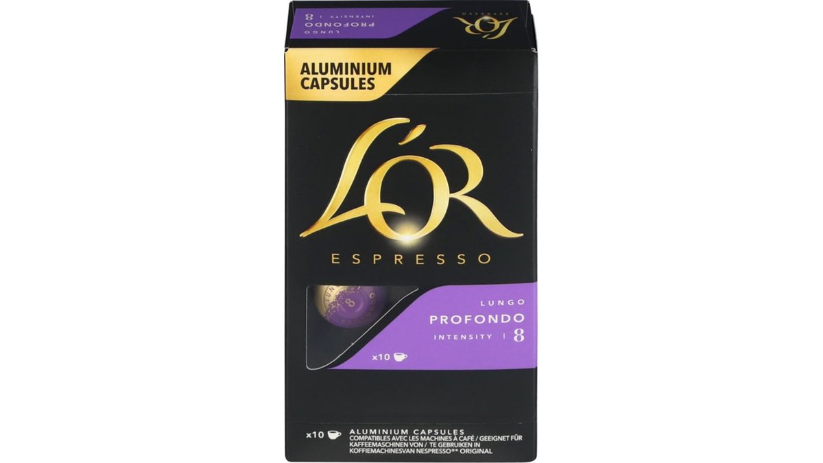 Kaffekapsler Profondo Lungo, L'OR
