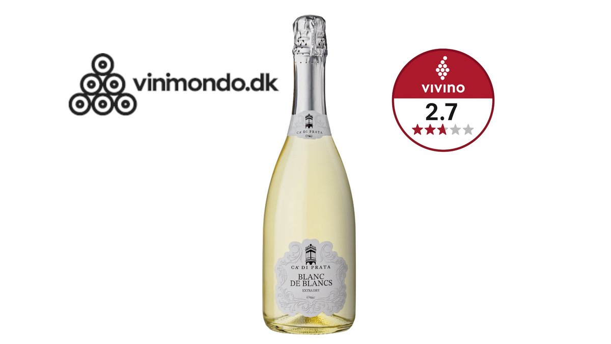 Blanc de Blancs Extra Dry 11,0%, Ca di Prata