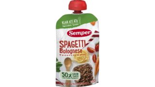 Babymad m. spaghetti bolognese, Semper