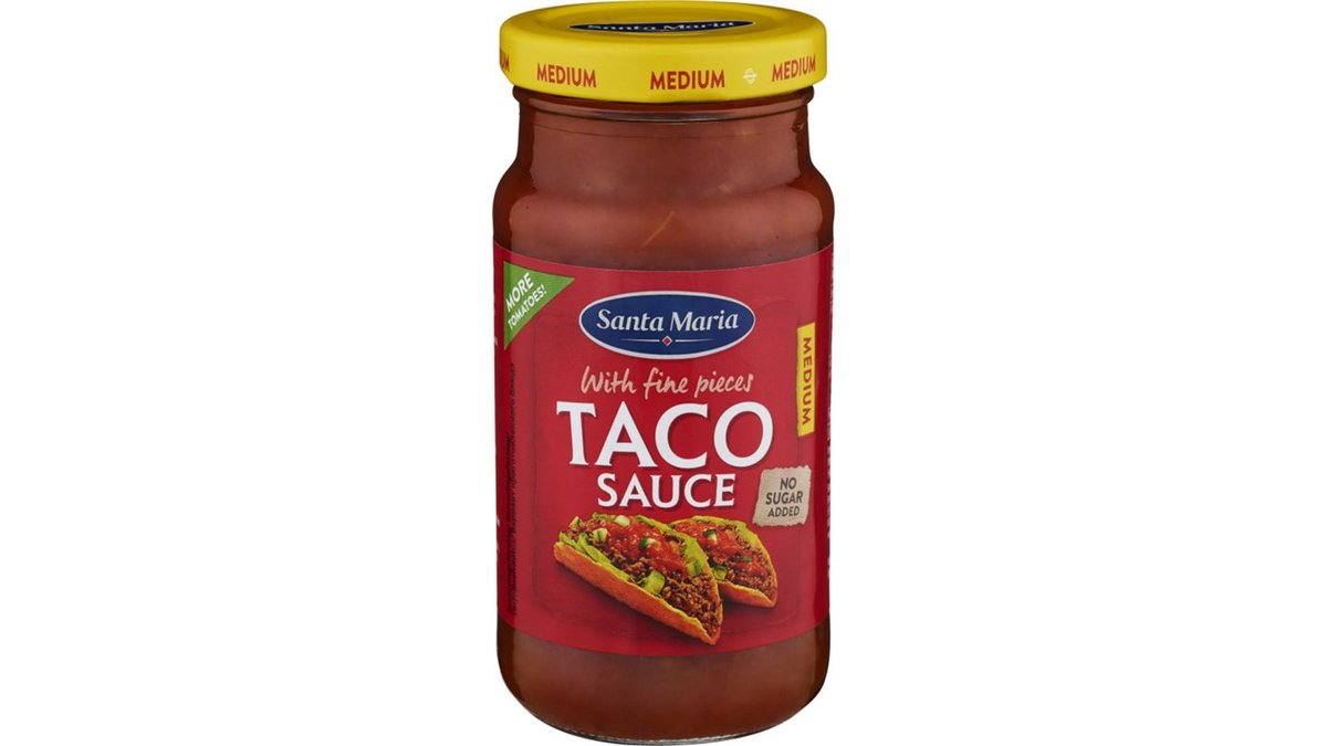 Taco Sauce Medium, Santa Maria