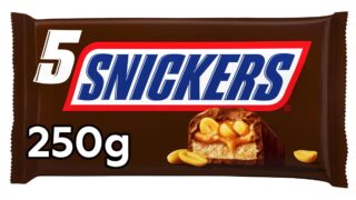 Chokoladebar 5-pak, Snickers