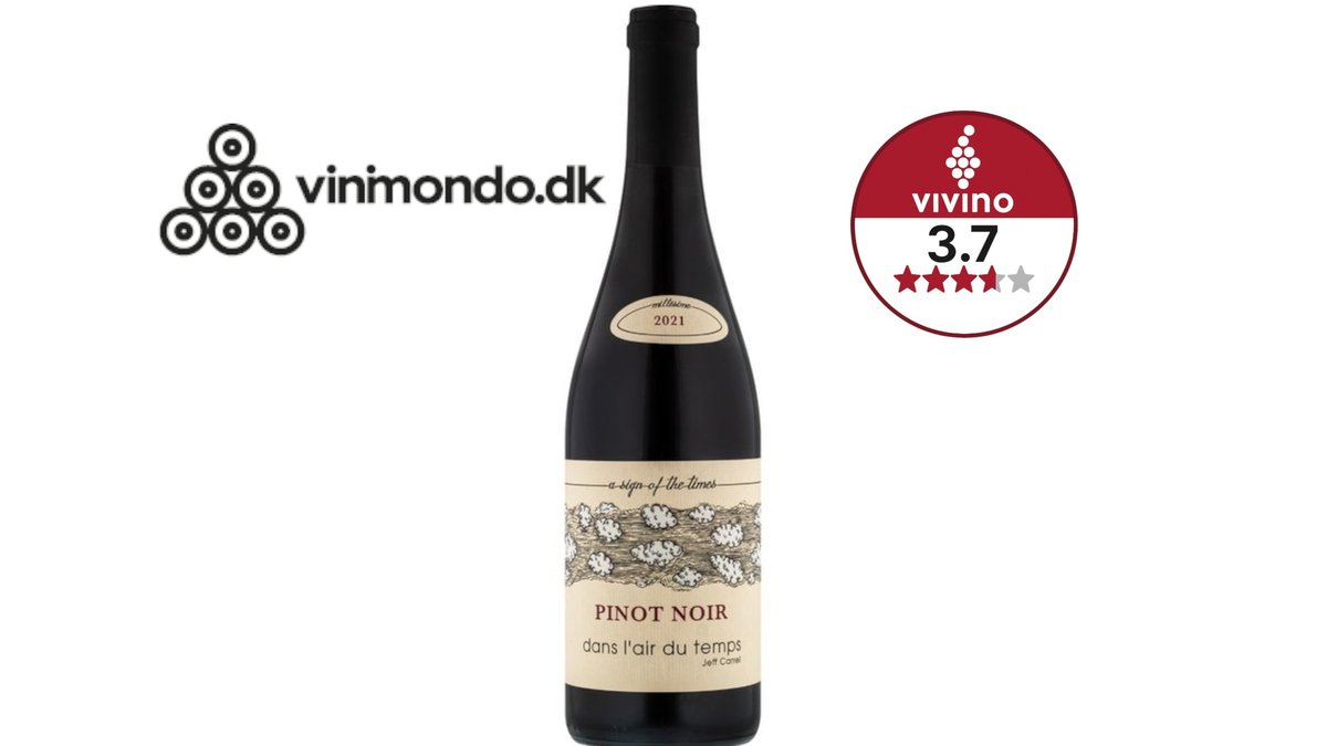 Pinot Noir Dans L`air Du Temps 13 %, Jeff Carrel