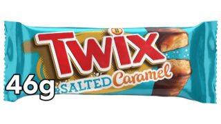 Chokoladebar m. saltet karamel, Twix