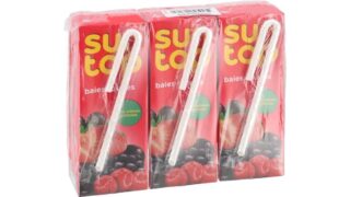 Læskedrik m. smag røde bær, Suntop