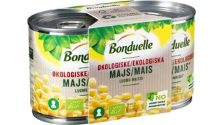 Løse majs øko. (dåse). Bonduelle