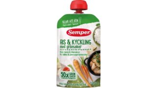 Babymad m. ris, kylling & grøntsager, Semper