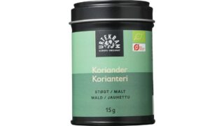 Stødt koriander øko. Urtekram